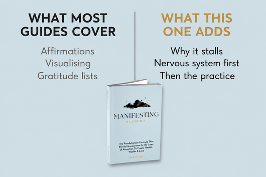 Manifesting Alchemy: The Revolutionary Formula that Blends Neuroscience & the Laws of Attraction to Create Health, Wealth & Love, Books Mangaset Comicbook